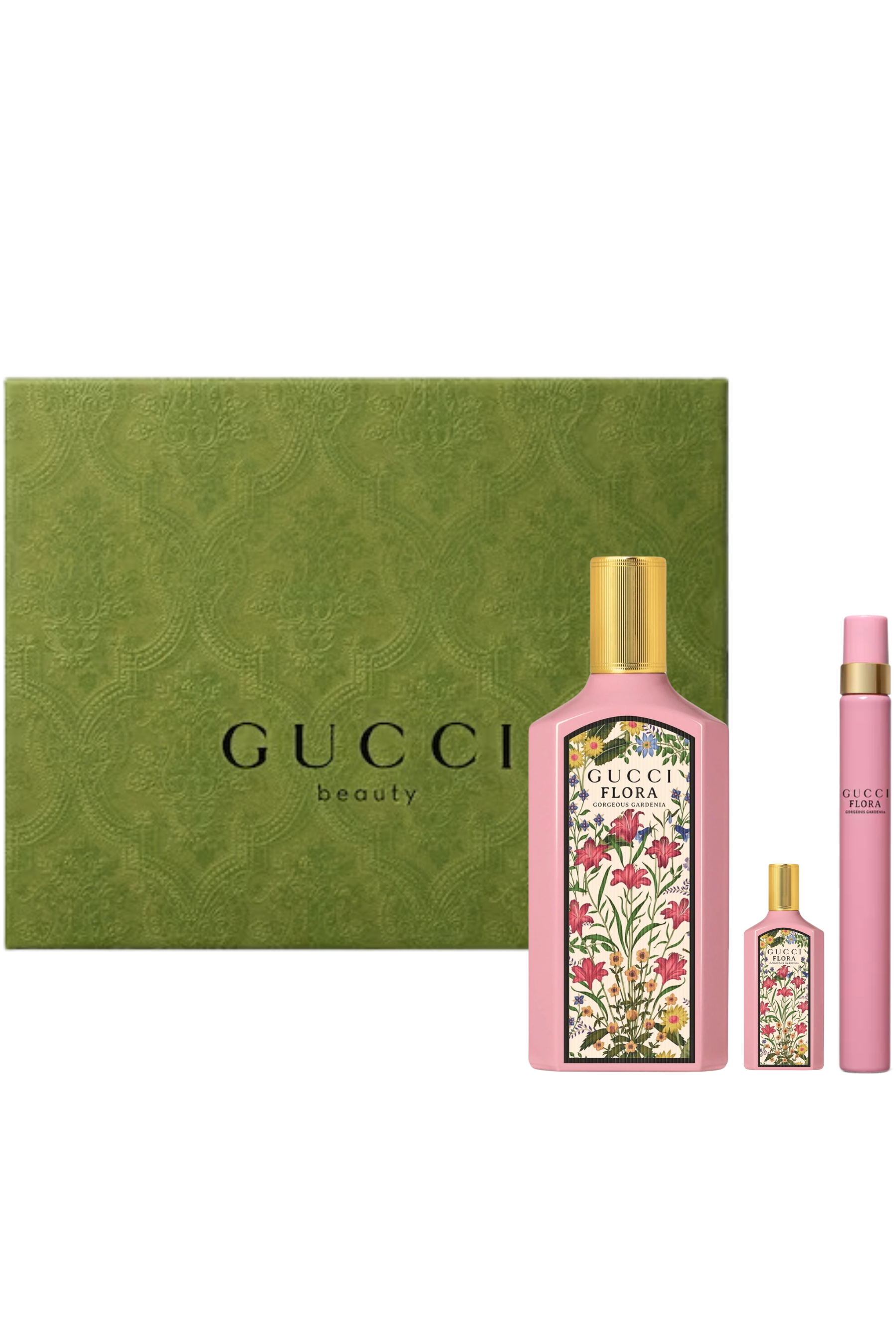 Gucci Flora Gorgeous Gardenia Eau de Parfum 3pc Gift Set