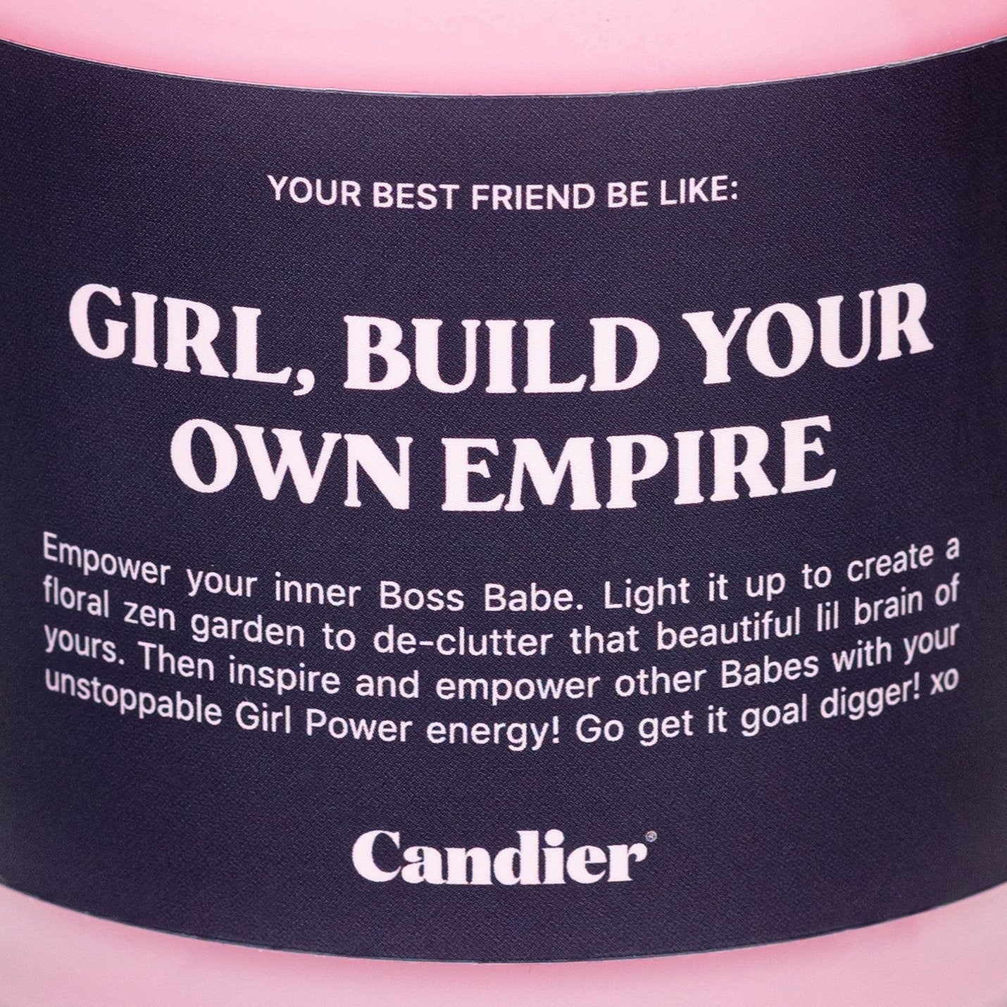 Girl Build Your own Empire | Scented Candle