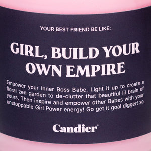 Girl Build Your own Empire | Scented Candle