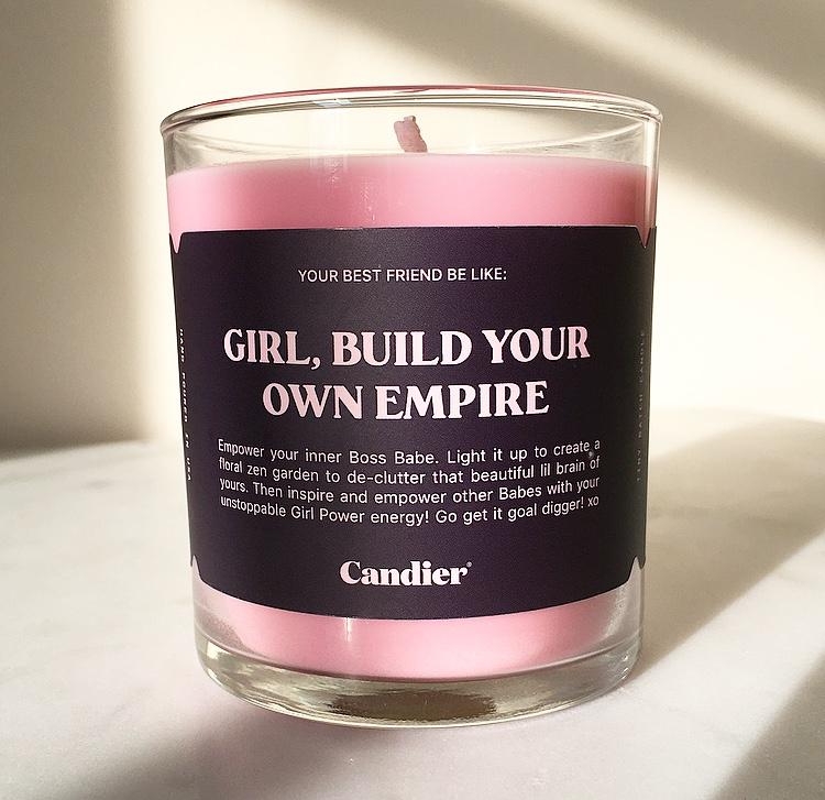 Girl Build Your own Empire | Scented Candle