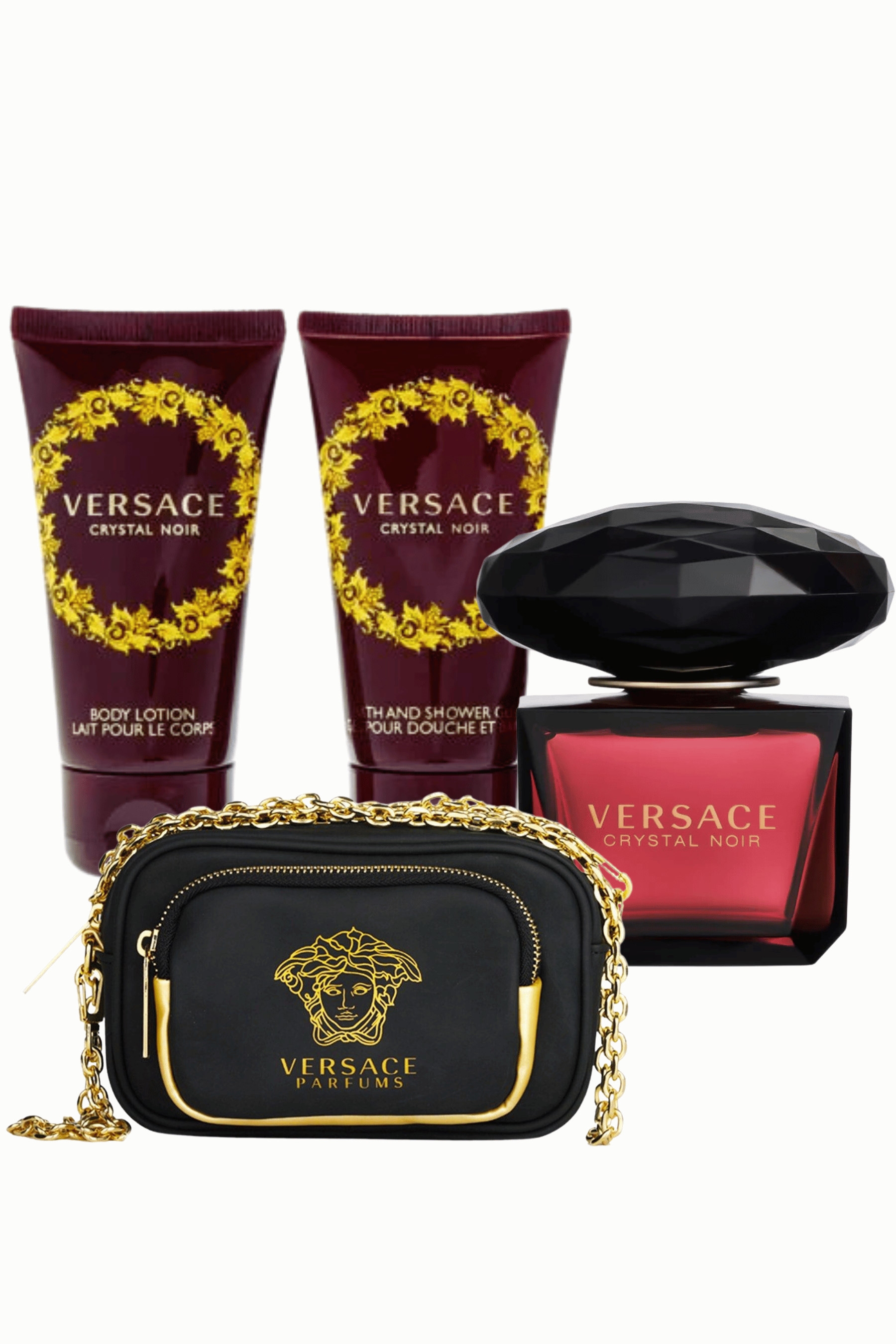 Versace | Crystal Noir Eau de Toilette 4 Piece Gift Set