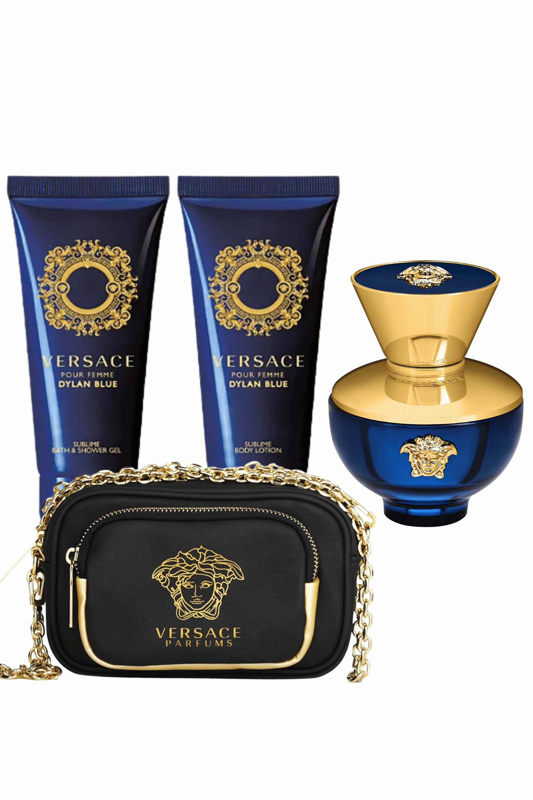 Versace dark top blue perfume