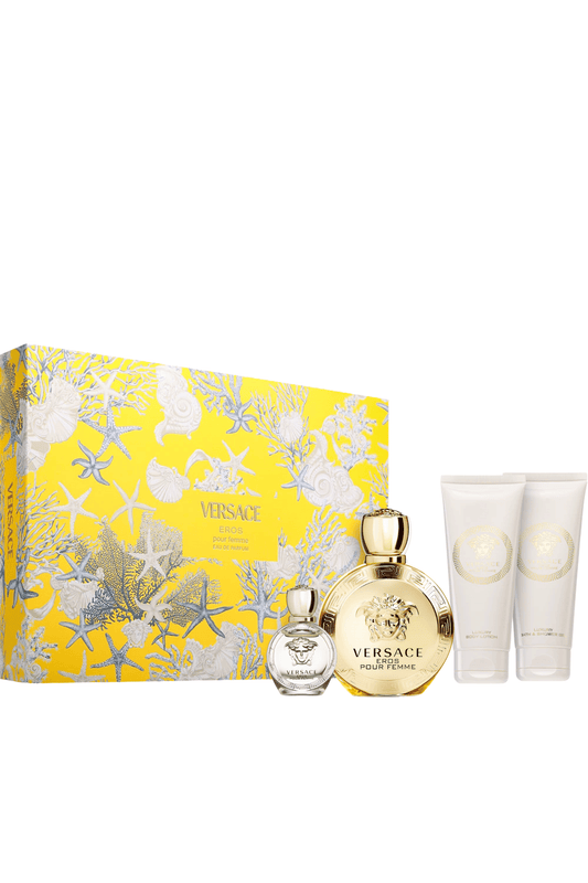 Versace | Eros Pour Femme Eau de Parfum 4 pc Gift Set