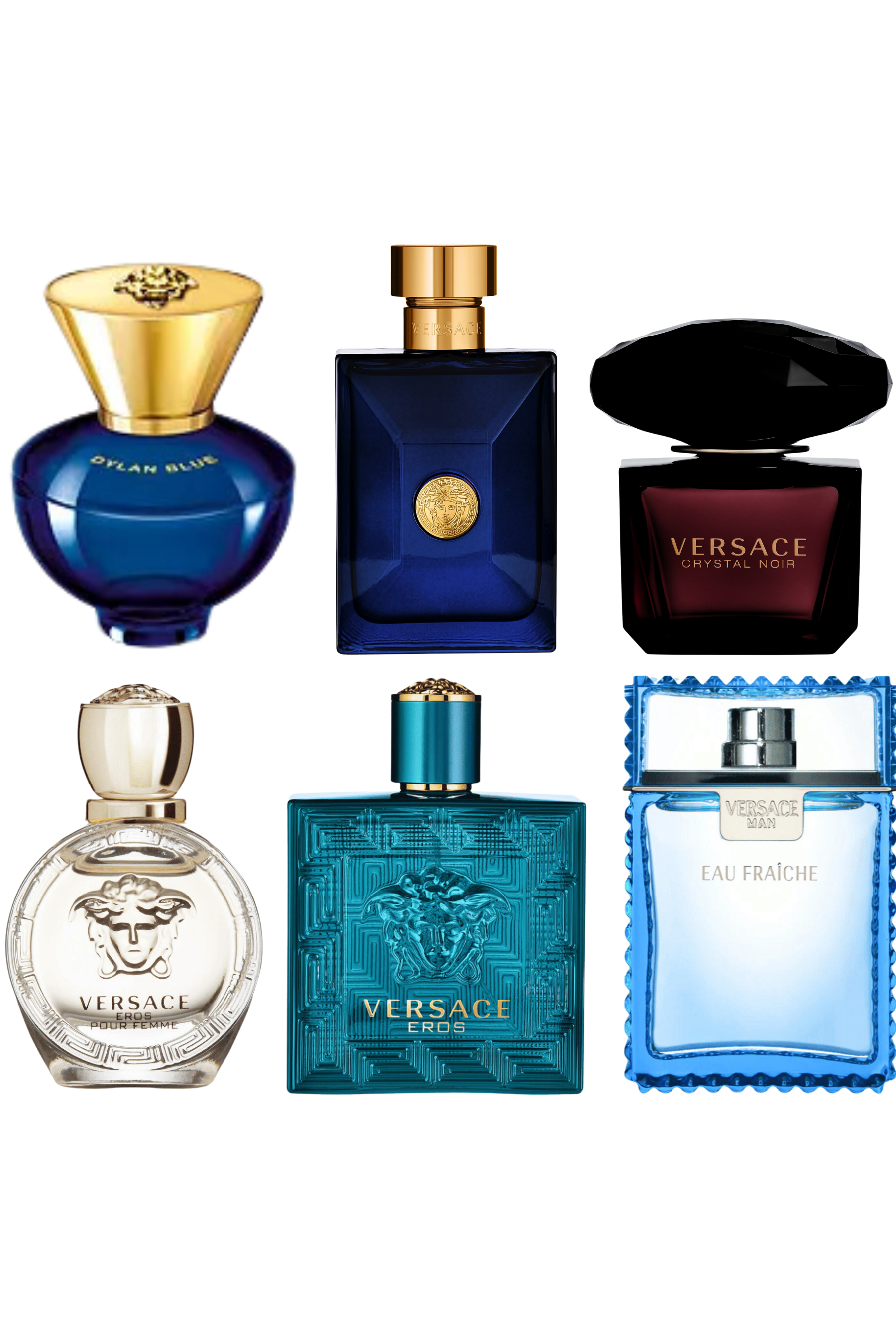 Versace top parfums men