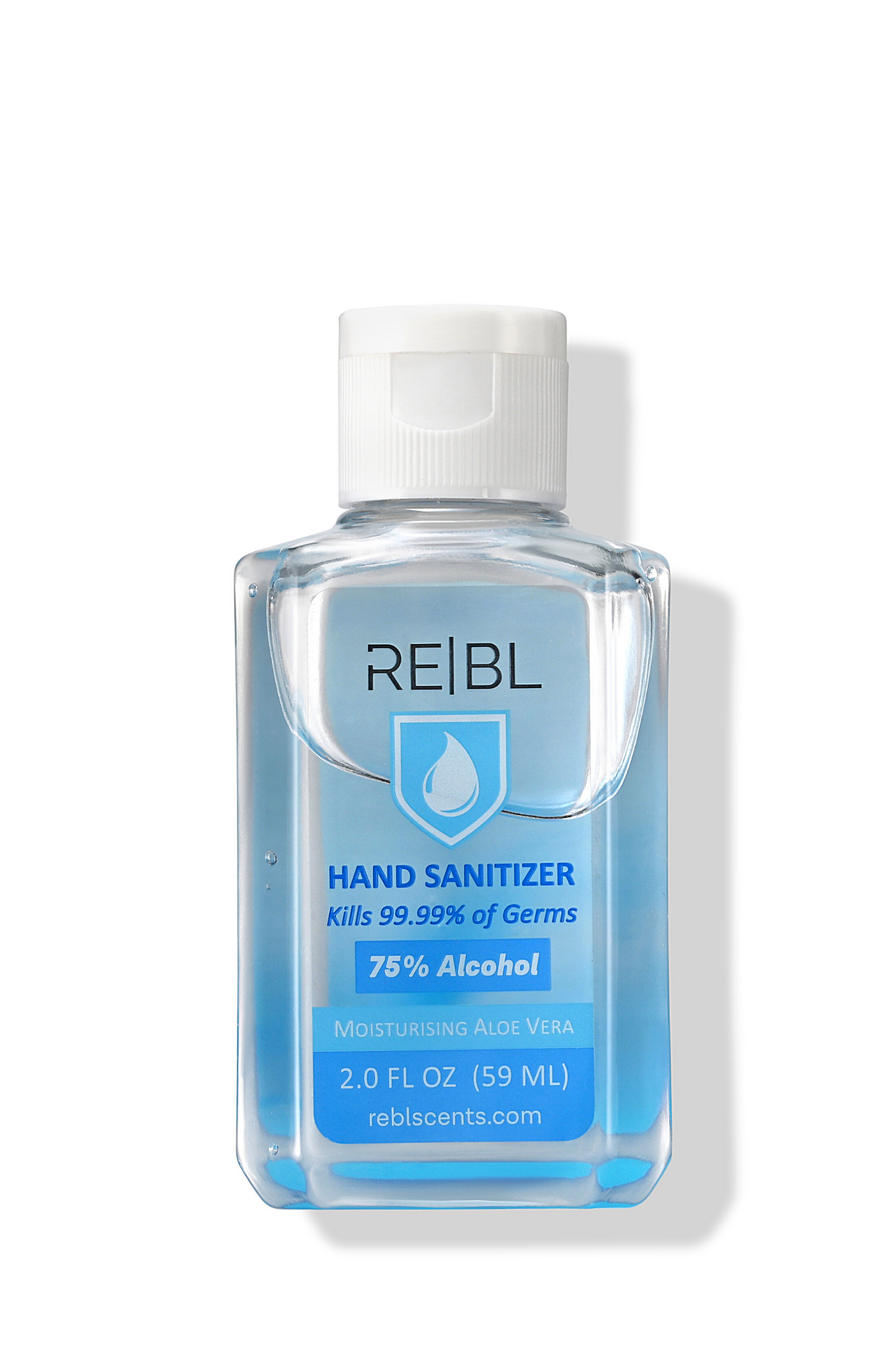 REBL Hand Sanitizer (4 Pack) | Moisturizing Aloe Vera