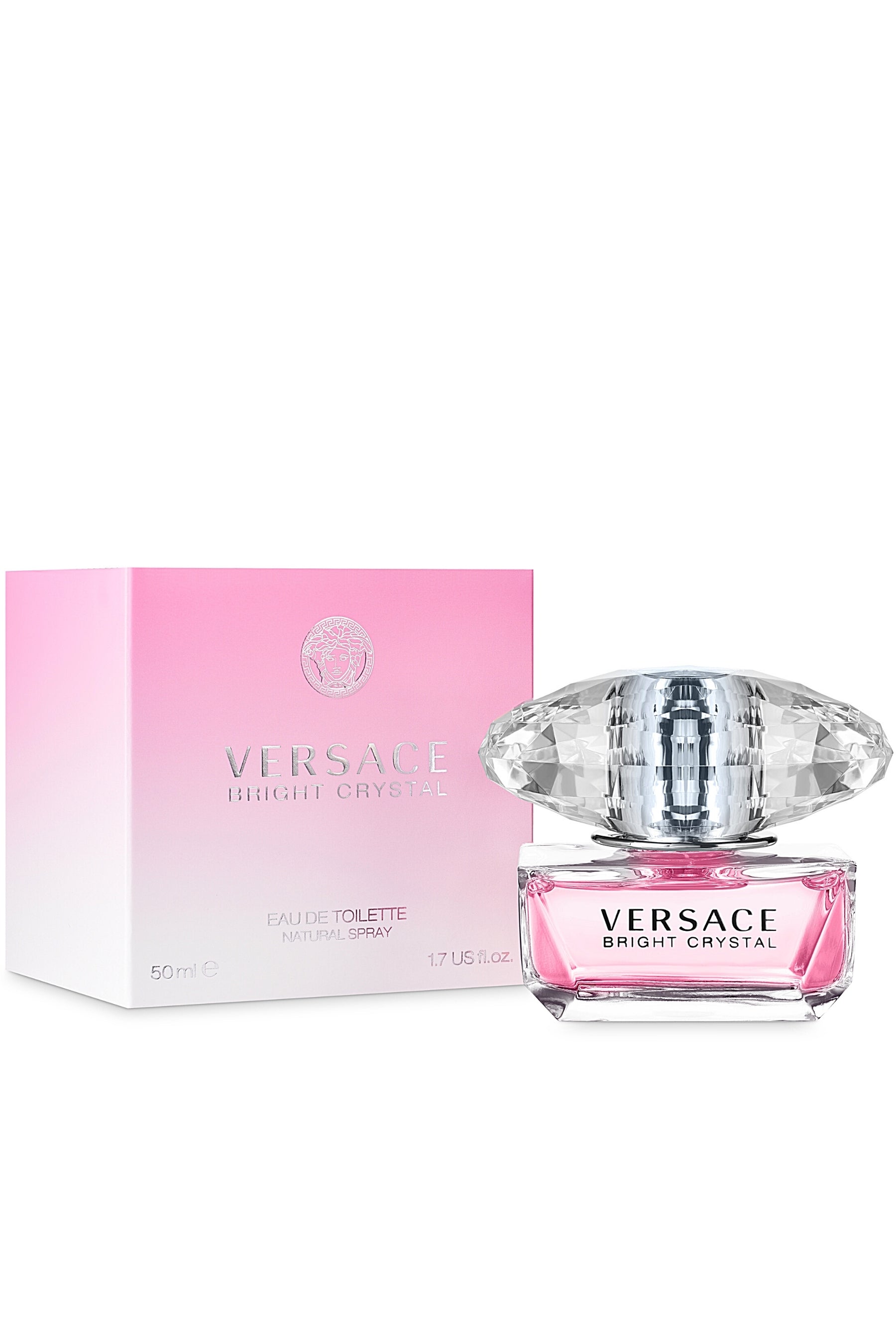 Versace Women's Eau De Toilette Spray, Bright Crystal - 1.7 fl oz bottle