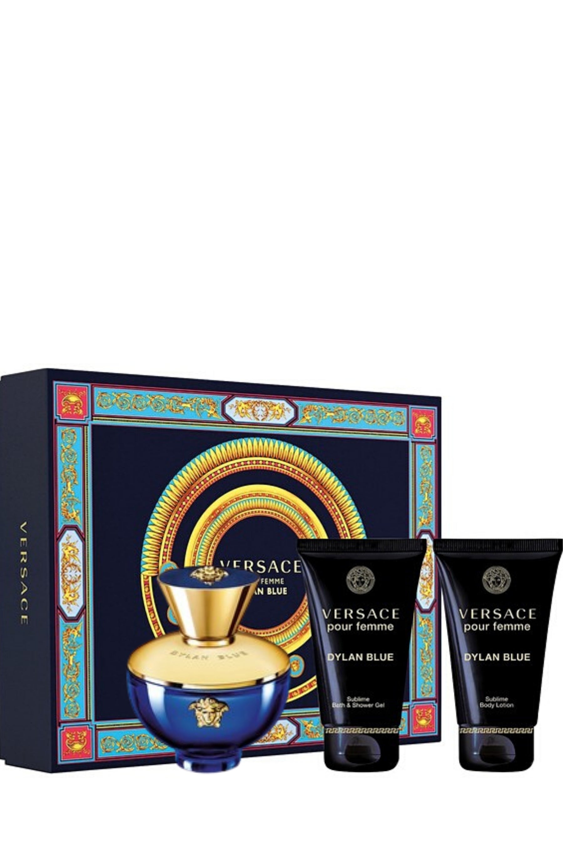 Versace Dylan Blue Eau De Toilette Spray 100ml Set 3 Pieces, Luxury  Perfume - Niche Perfume Shop