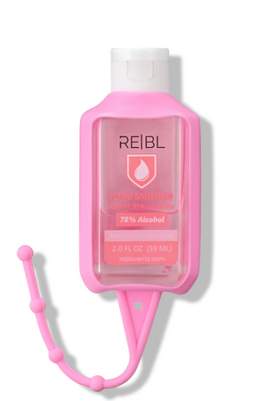 REBL Hand Sanitizer (3 Pack + Hanger) | Moisturizing Aloe Vera